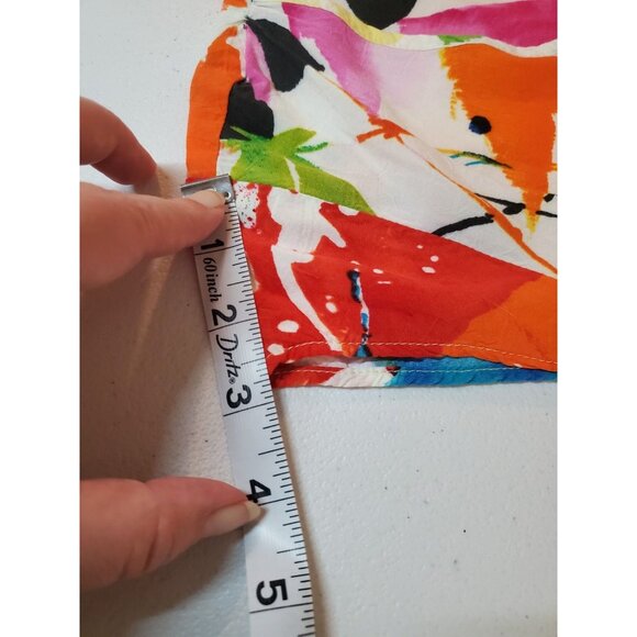 Jam's World Rainbow Abstract Symphony Daydreamer Shirt Top Women's Medium U.S.A. - Picture 8 of 13